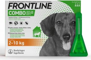 Frontline combo Spot-On Dog S 3x0,67 ml (2-10 kg)
