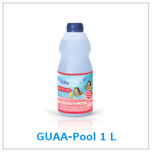 GUAA-POOL 1 litr bezchlorová bazénová chemie