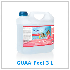 GUAA-POOL 3 l bezchlorová bazénová chemie