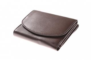 Dámská kožená peněženka černá 750012 Barva: černá