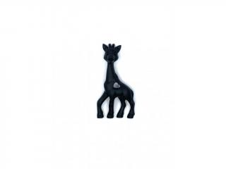 Silikonové kousátko žirafa černá (Žirafa černá)