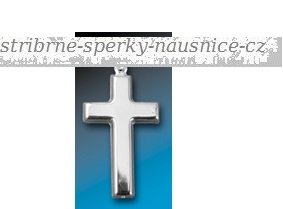 Přívěsek křížek stříbrný 2,6gr (Materiál stříbro Ag 925/1000)