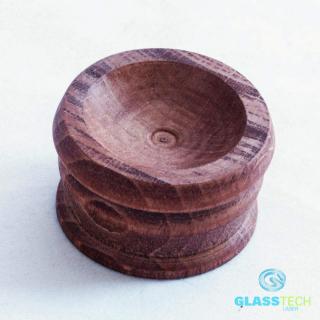 Dřevěný stojánek (Dřevěný stojánek na skleněnou nebo kamennou kouli 40 - 80 mm)