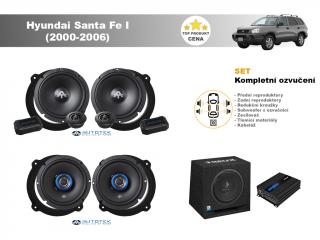 Kompletní ozvučení Hyundai Santa Fe I (2000-2006) - nejlepší cena
