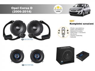 Kompletní ozvučení Opel Corsa D (2006-2014) - nejlepší cena