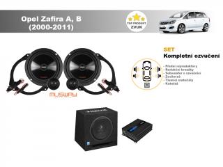 Kompletní ozvučení Opel Zafira A, B (2000-2011) - skvělý zvuk
