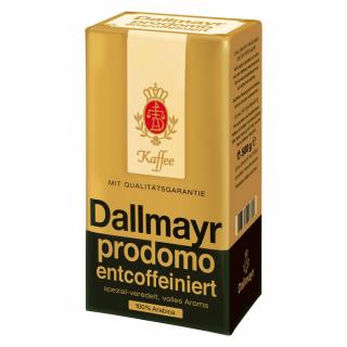 Dallmayr prodomo entcoffeiniert bez kofeinu mletá káva 500g