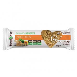 Zdravá Výživa FoodNess Bezlepková Smíšená semenná tyčinka Mixed Seeds Bar 30g