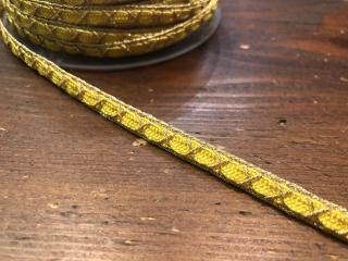Zlato-žlutý prýmek, 7mm