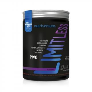 Nutriversum LIMITLESS Pre-Workout, 380 g Příchuť: Žvýkačka