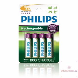 Baterie nabíjecí Philips AA R6B4B260/10 4ks