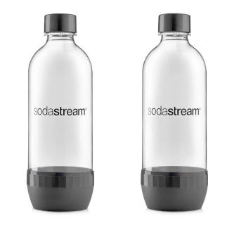 Láhev SodaStream plastová šedá 1l (2ks)