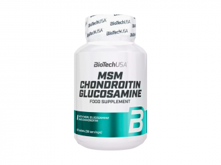 Biotech USA MSM Chondroitin Glukosamine - 60 tablet