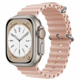 Rubber loop řemínek pro Apple Watch (38/40/41 mm) Barva: Růžová