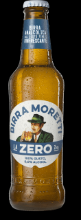 Birra Moretti Zero - pivo nealkoholické 330 ml