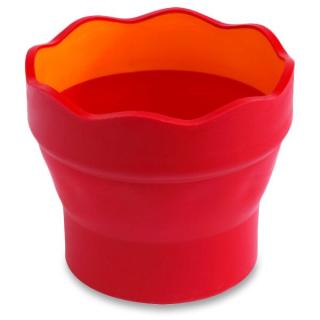 FABER-CASTELL Clic&Go Water Cup - skládací kelímek na vodu (různé barvy) Barva: červená