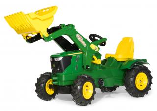 Rolly Toys šlapací traktor rollyFarmtrac John Deere 6210R se vzduchovými pneumatikami