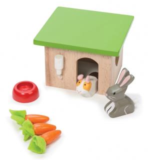 Le Toy Van Nábytek do domečku pro panenky králíček a morčátko