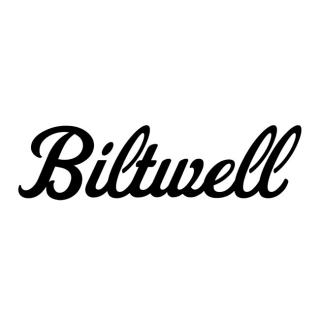 Biltwell Script sticker black 12