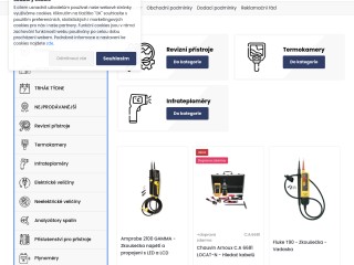 Revizeshop.cz | Prodej měřicí techniky, termokamer, revizních přístrojů