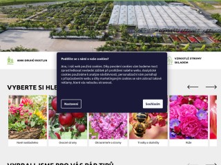 Zahradnictví Spomyšl - skutečné zahradnictví na internetu