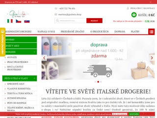 Italská drogerie on-line