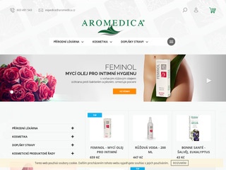 Česká přírodní kosmetika od výrobce - Aromedica