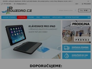 iPouzdro.cz - obaly na iPhone a iPad. Doprava zdarma. Prodejna v Praze.