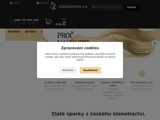 Zlaté šperky | zlatnictví Ostrava| zlatolevne.cz