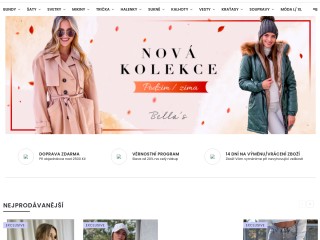 Dámské oblečení Bellas fashion e-shop