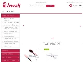 Leventi.cz - dárkové předměty, hračky, elektronika, drony a RC modely, orientální zboží