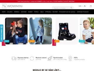 Dětská značková móda a obuv - Guess, Pepe Jeans, Mayoral, Tommy Hilfiger a další.. - WOWMINI