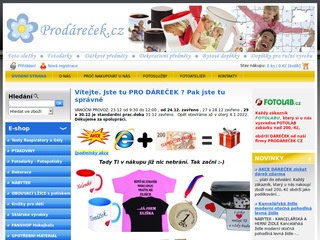 dárkový e-shop | prodarecek.cz